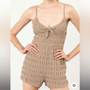 Cider v-line Cami jumpsuit